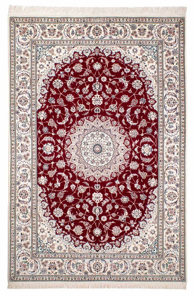 Nain - 6La Koberec 153x227cm - Perský koberec - tmavě červená