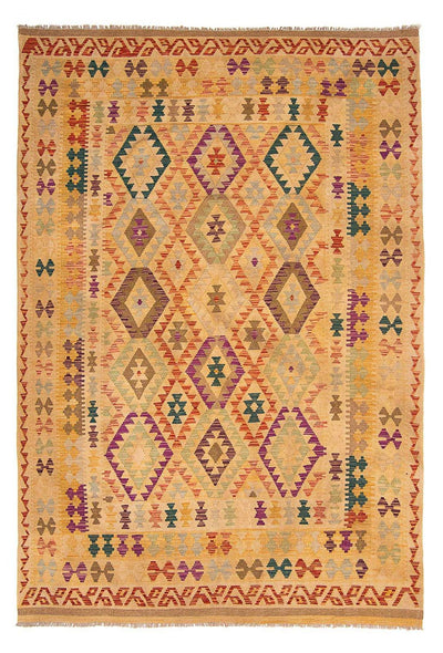 Kilim Maimana Koberec 196x295cm - Vlněný koberec
