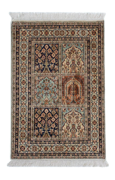 Kašmírské hedvábí Koberec 63x93cm - Orientální koberec