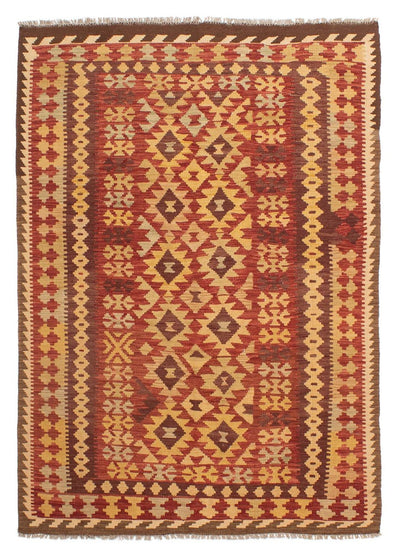 Kilim Maimana Koberec 141x195cm - Vlněný koberec