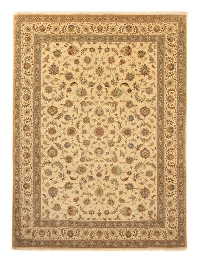 Tabriz - 50 Raj Koberec 250x342cm - Perský koberec - béžová