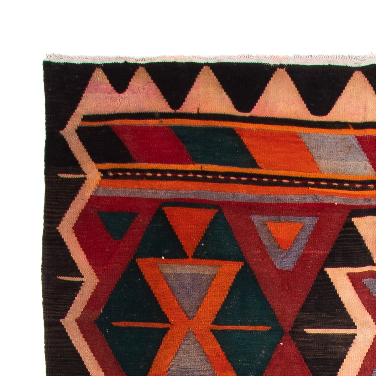 Starý kilim Koberec 155x325cm