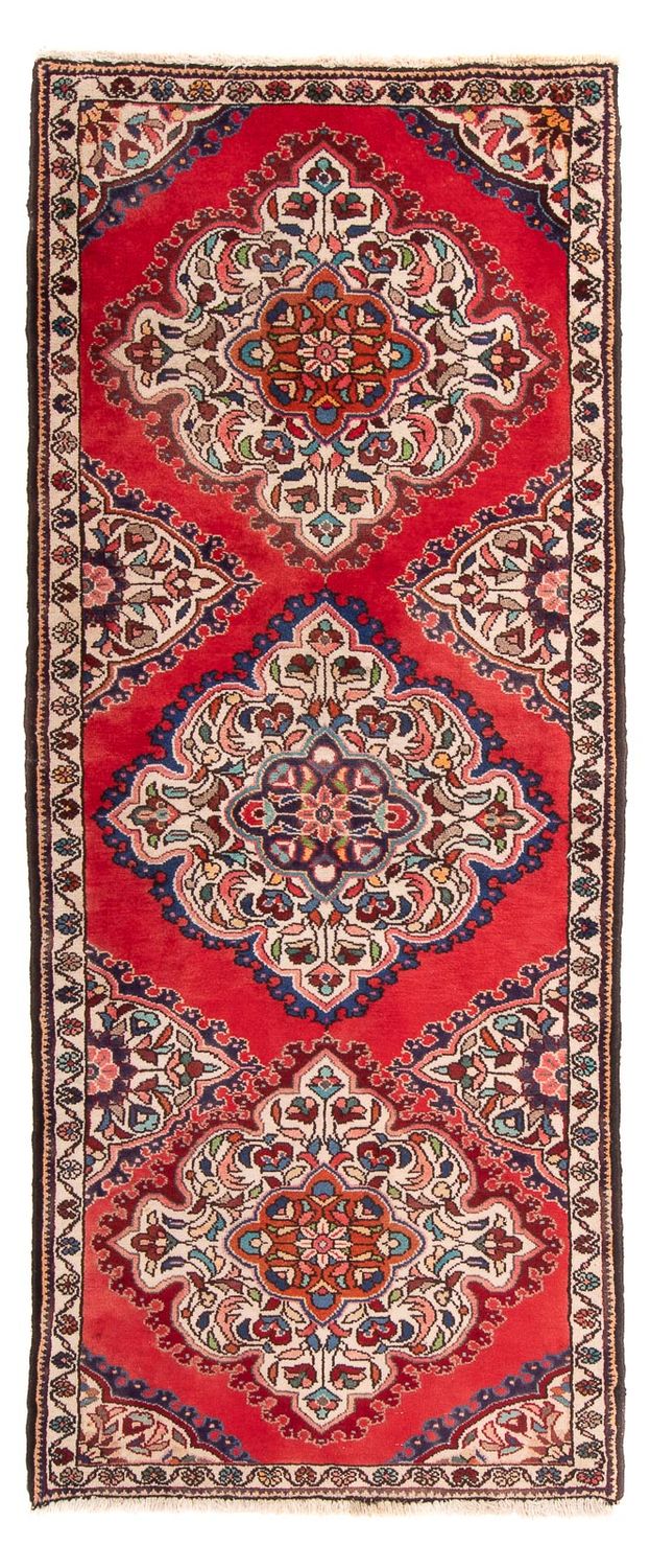 Rudbar Koberec 73x196cm - Perský koberec - tmavě červená