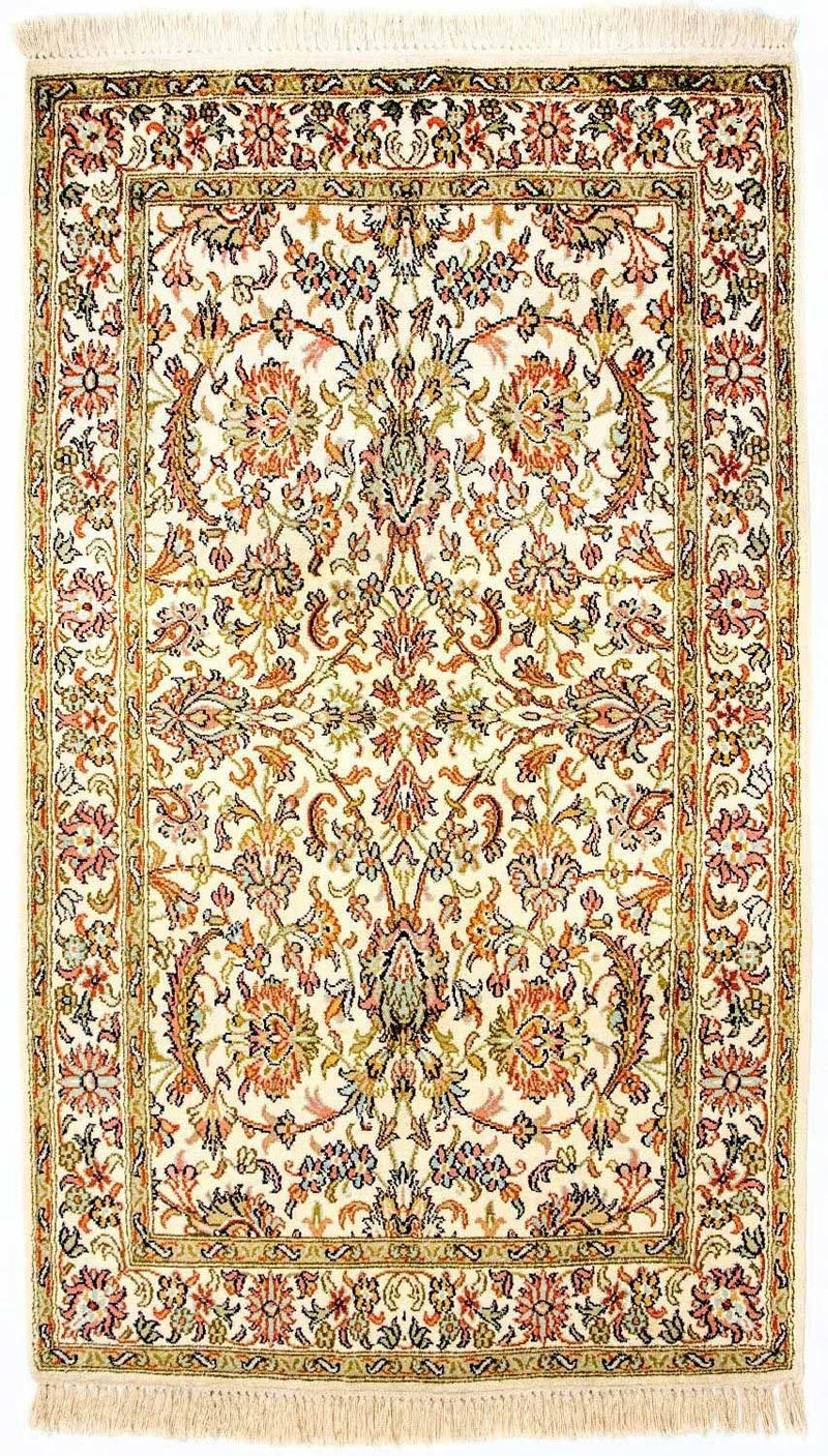 Kašmírské hedvábí Koberec 74x127cm - Orientální koberec