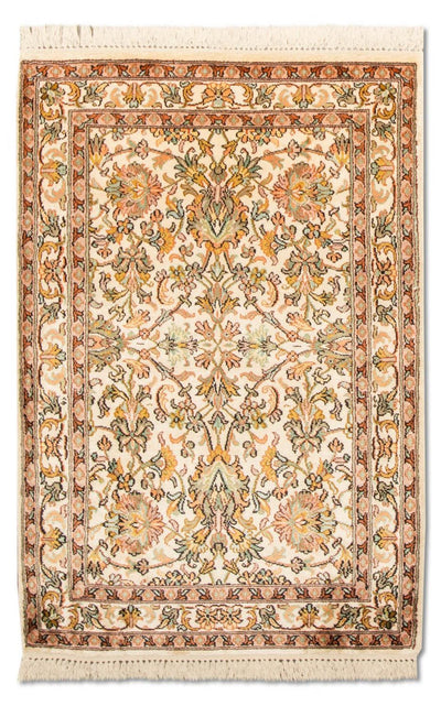 Kašmírské hedvábí Koberec 62x95cm - Orientální koberec