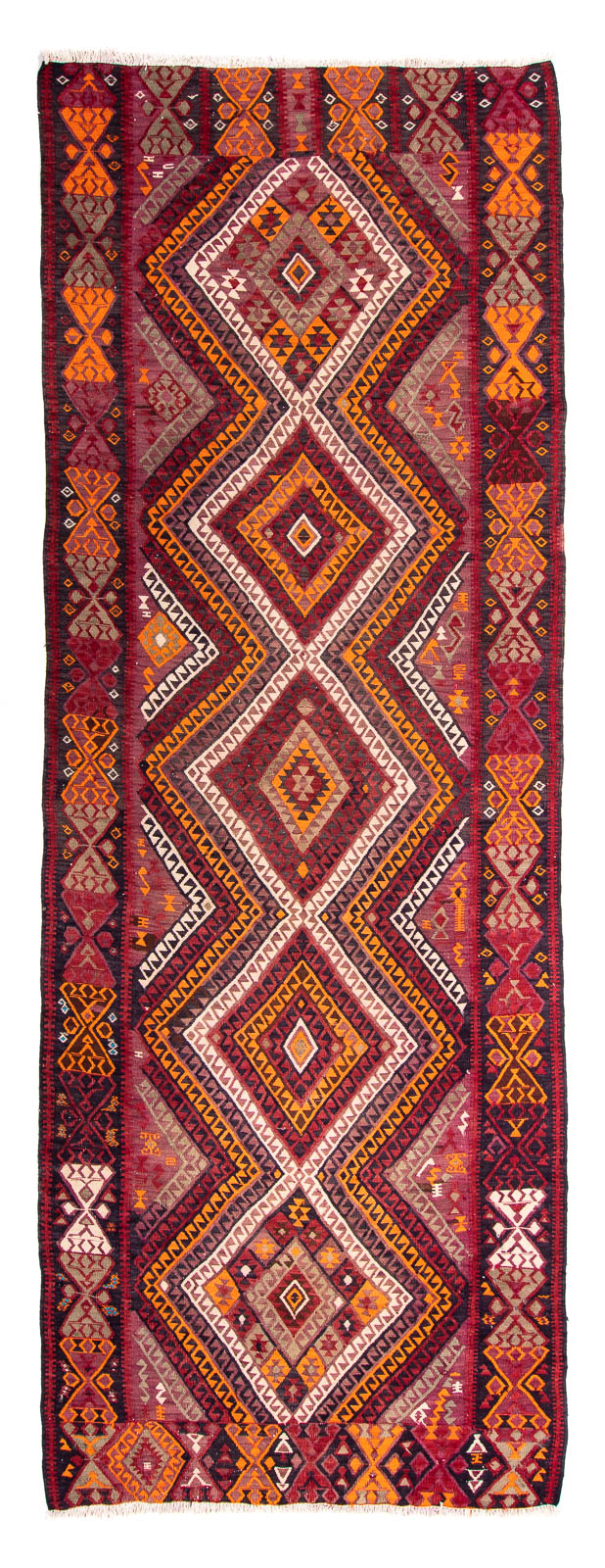 Starý kilim Koberec 140x375cm