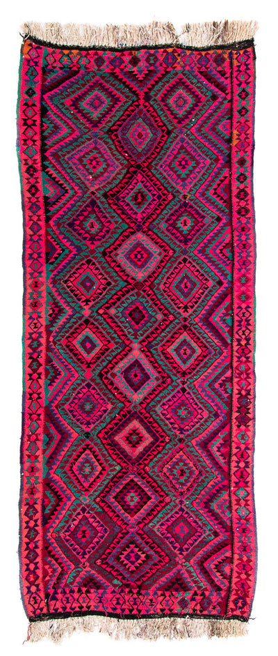 Starý kilim Koberec 135x315cm