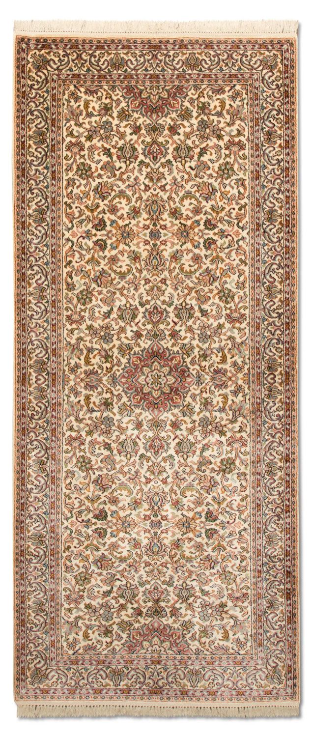 Kašmírské hedvábí Koberec 192x79cm - Orientální koberec