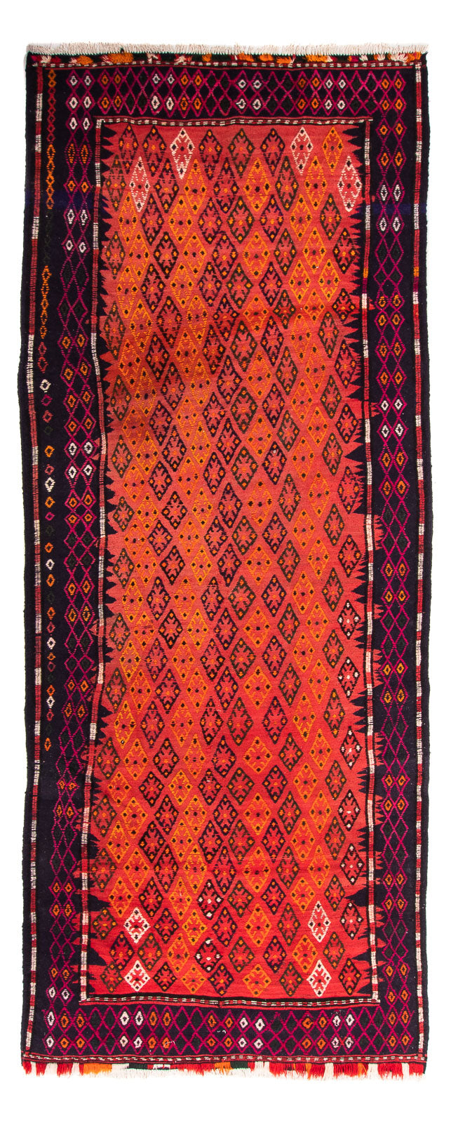 Starý kilim Koberec 135x330cm