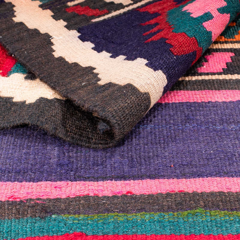 Starý kilim Koberec 145x370cm