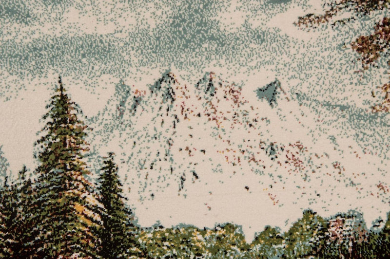 Bild-Teppich 85x60cm - Orientteppich