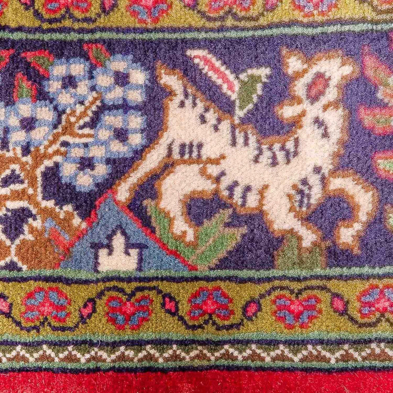Perský koberec - Ghom - 200 x 140 cm - červená