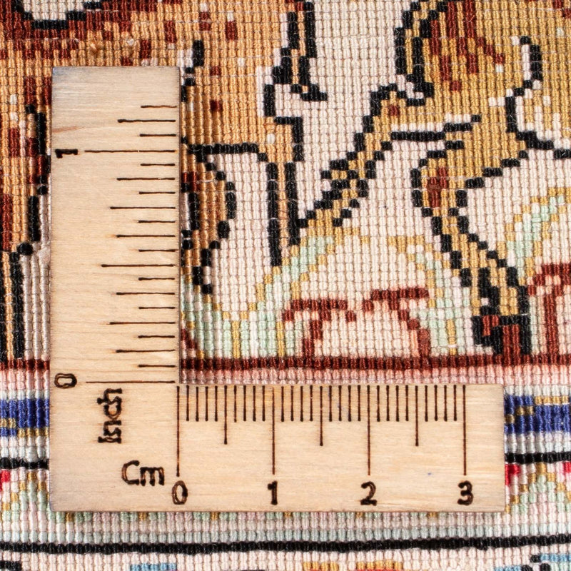 Hedvábný koberec - Ghom Silk - Premium - 156 x 100 cm - zlatá