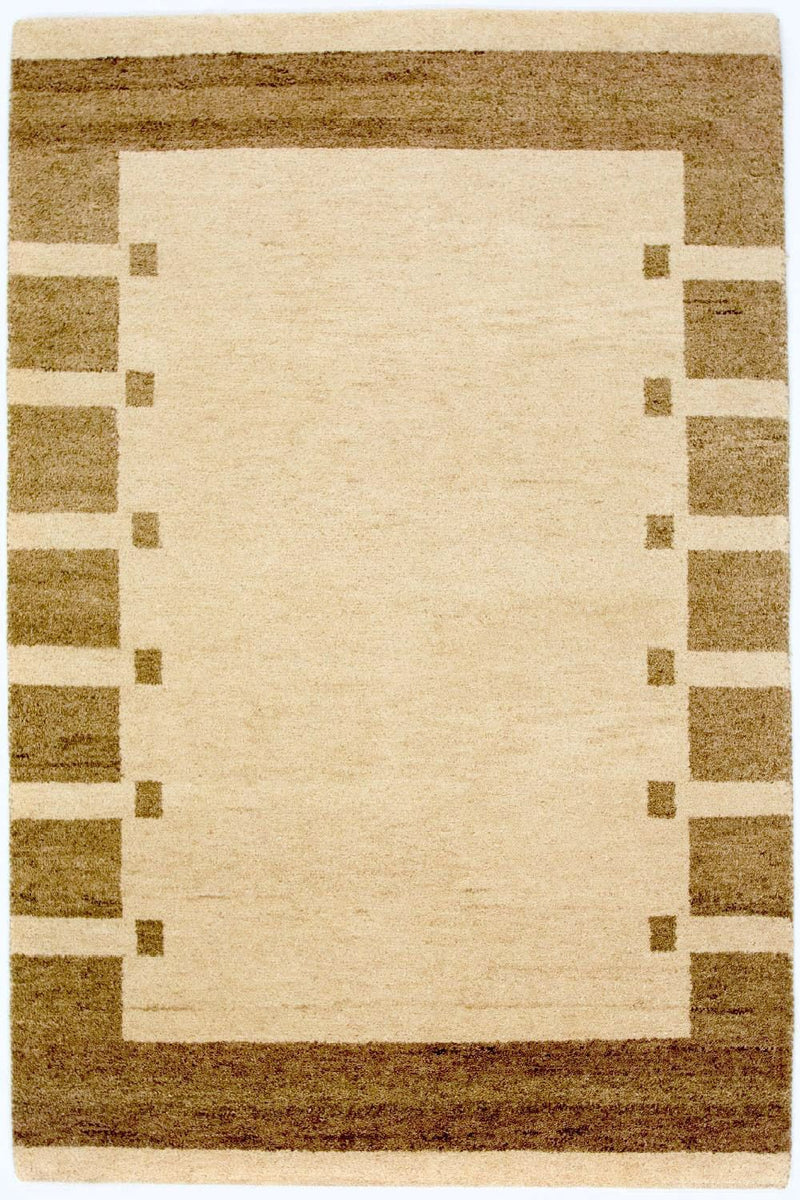 Gabbeh koberec - Indus - 185 x 122 cm - béžová