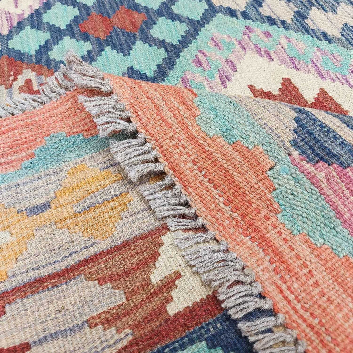 Kilim Maimana Koberec 203x295cm - Vlněný koberec
