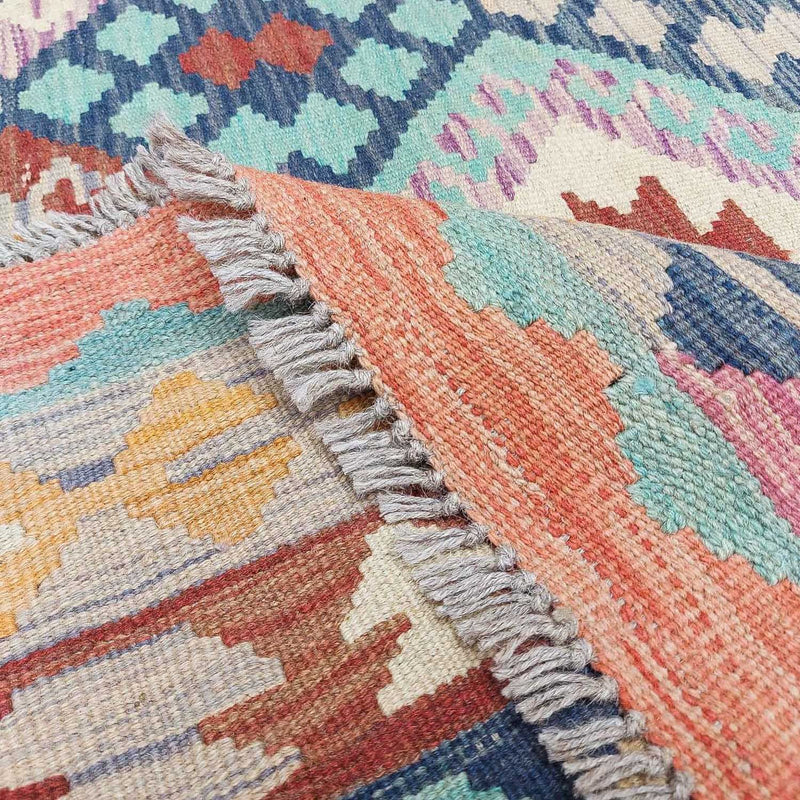 Kilim Maimana Koberec 203x295cm - Vlněný koberec