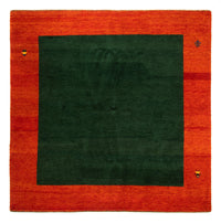 Gabbeh koberec - Indus čtvercový  - 250 x 247 cm - zelená – product image