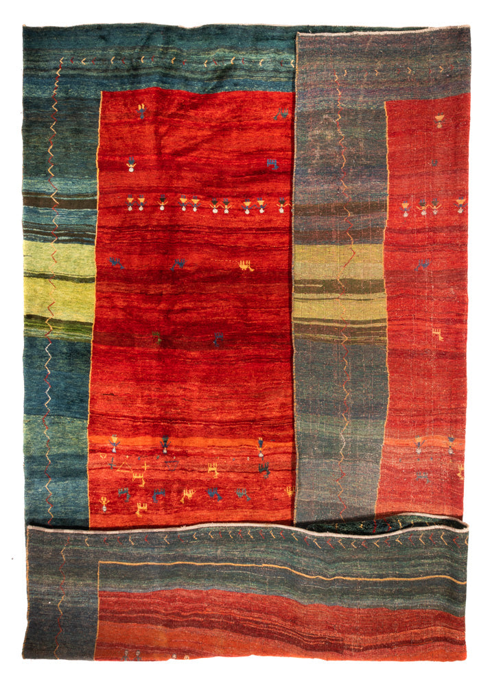 Perský Gabbeh Koberec 405x508cm - Perserteppich Wollteppich