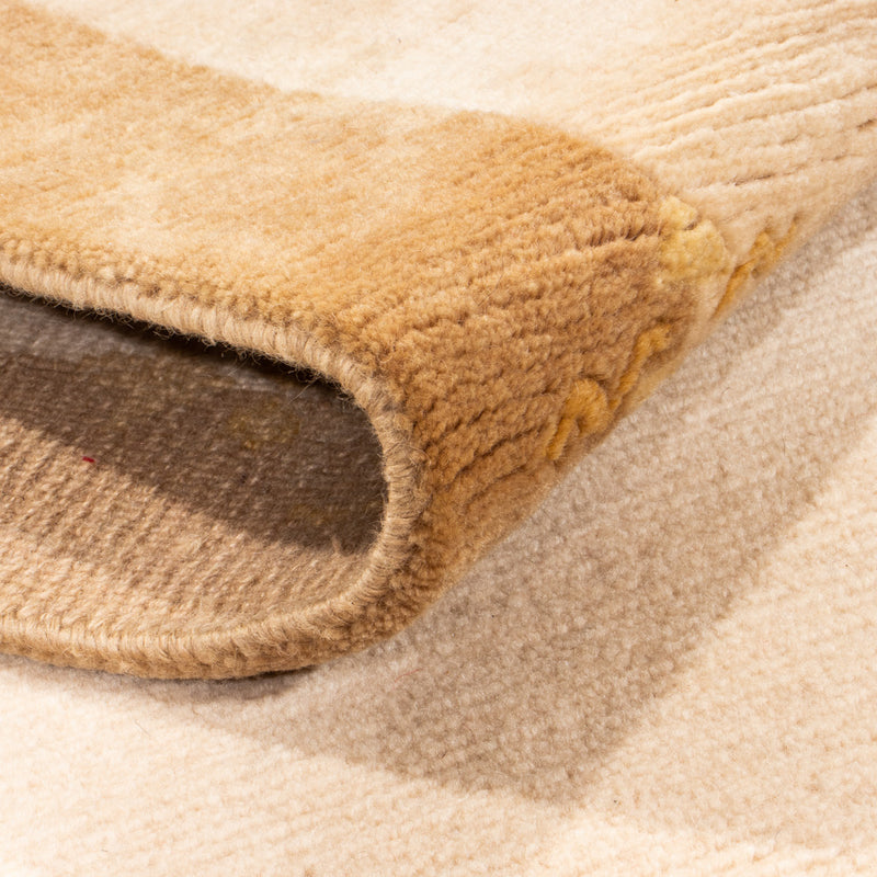 Runner Nepálský koberec - 263 x 70 cm - béžová