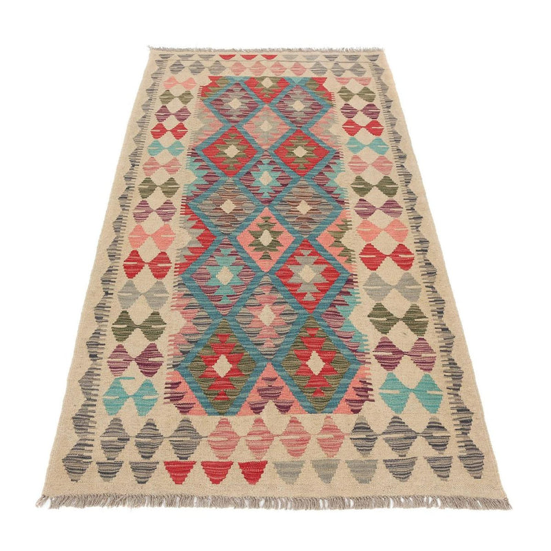 Kilim Maimana Koberec 198x110cm - Vlněný koberec
