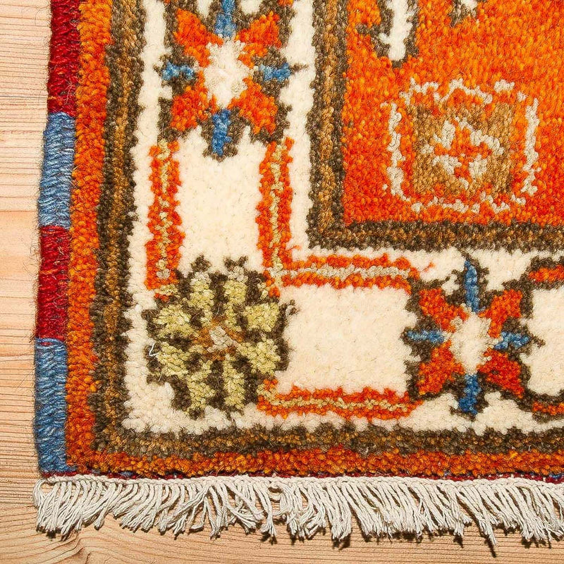 Orientální koberec - 93 x 64 cm - oranžová