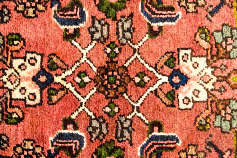Perský koberec - Nomádský - 154 x 115 cm - rezavá
