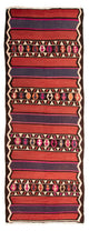 Starý kilim Koberec 140x380cm