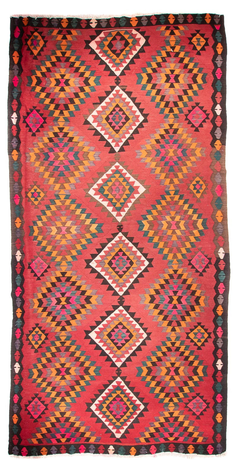 Starý kilim Koberec 210x430cm