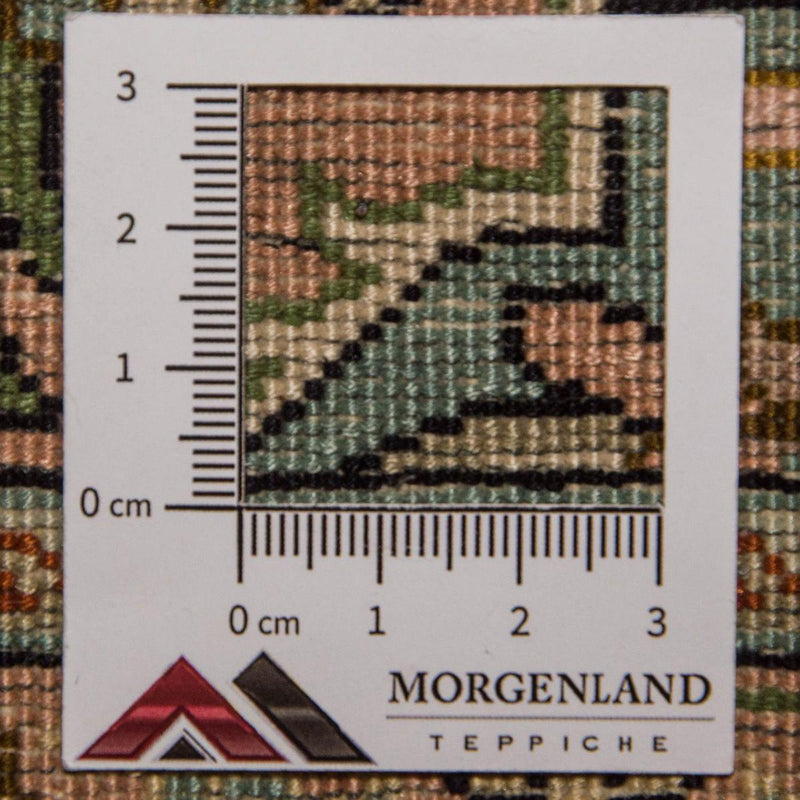 Hedvábný koberec - Kašmírské hedvábí - 148 x 93 cm - béžová