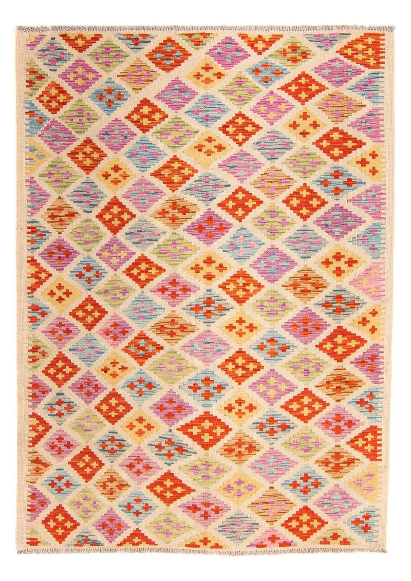 Kilim Maimana Koberec 125x168cm - Vlněný koberec