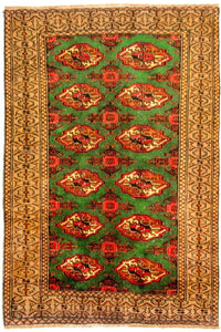 Turkamanský koberec 102x143cm - Perský koberec – product image