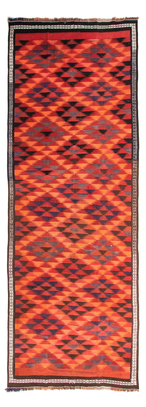 Starý kilim Koberec 148x365cm