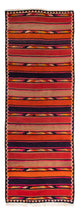 Starý kilim Koberec 125x340cm