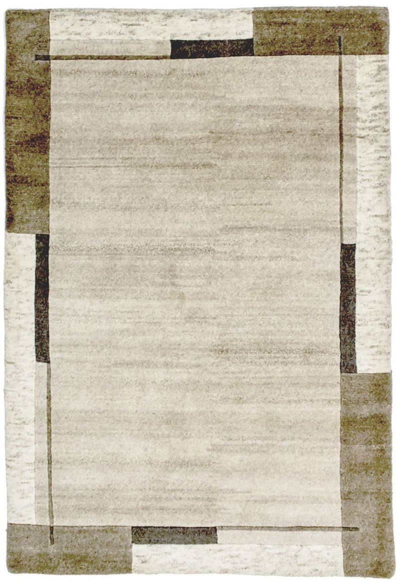 Nepálský koberec - 178 x 124 cm - béžová