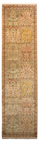 Kašmírské hedvábí Koberec 77x316cm - Orientální koberec