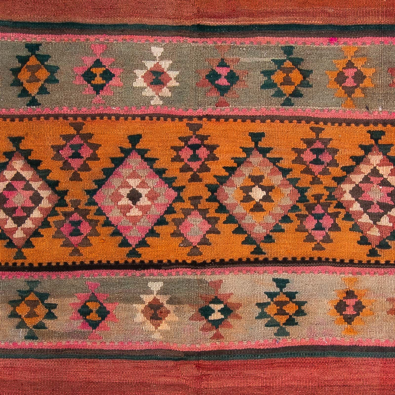 Starý kilim Koberec 145x370cm