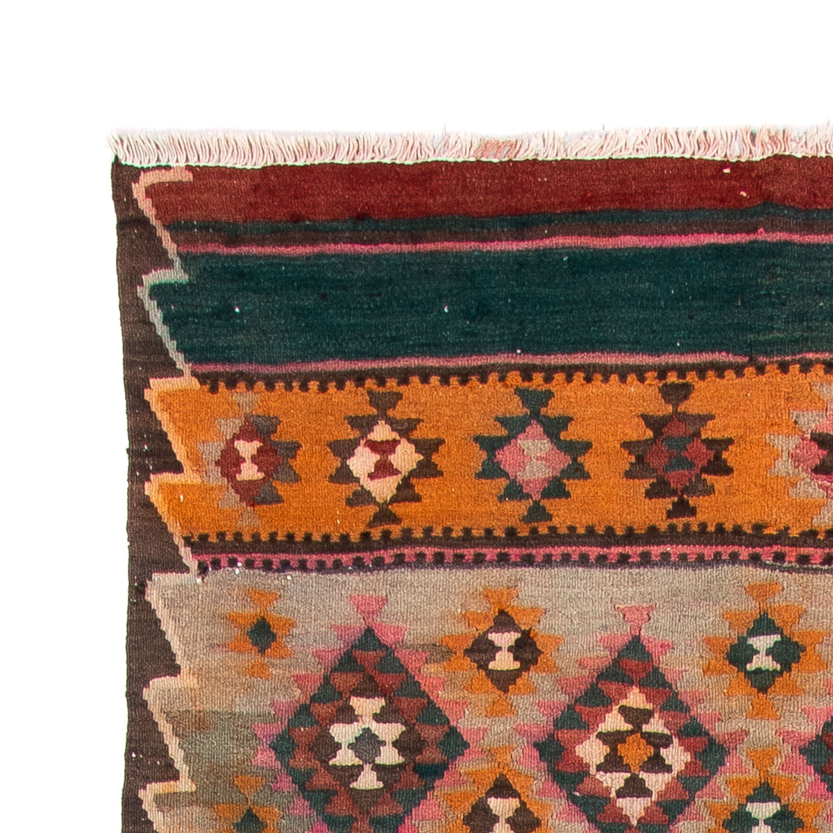 Starý kilim Koberec 145x370cm