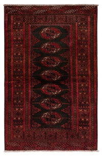 Turkamanský koberec - 142 x 92 cm - tmavě modrá – product image
