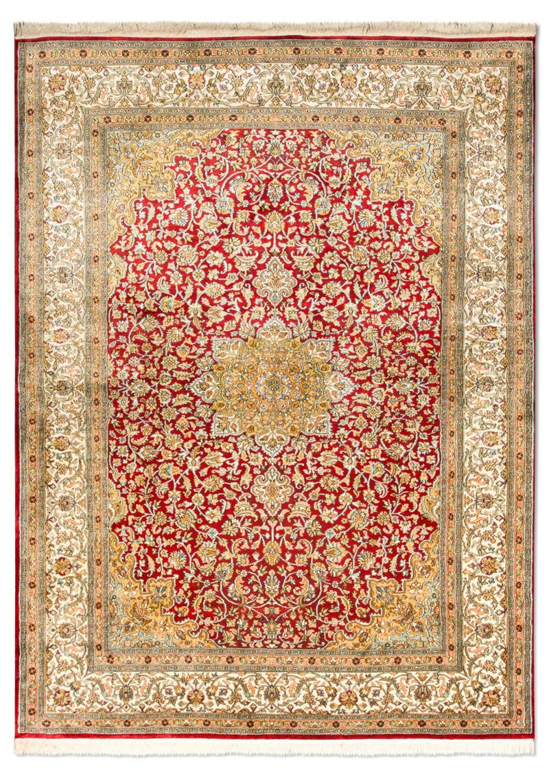 Kašmírské hedvábí Koberec 153x216cm - Orientální koberec