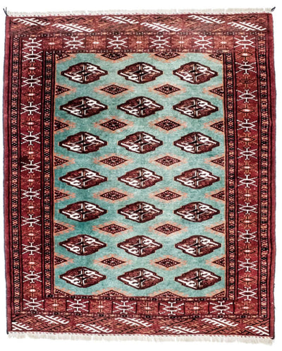 Turkamanský koberec 100x124cm - Perský koberec