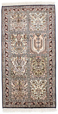 Kašmírské hedvábí Koberec 65x124cm - Orientální koberec – product image