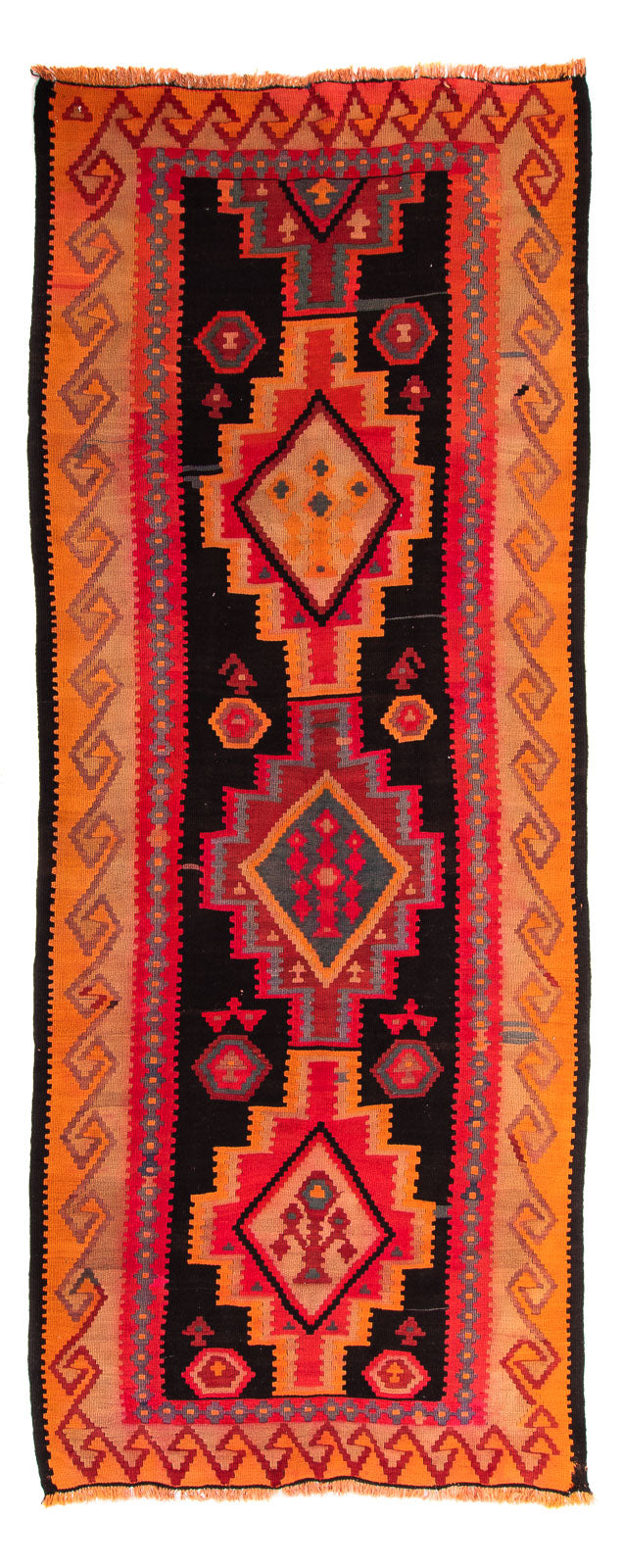 Starý kilim Koberec 140x325cm