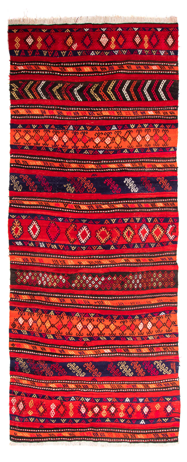 Starý kilim Koberec 145x350cm