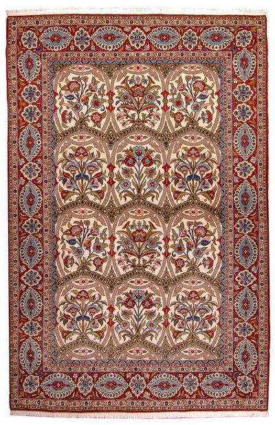 Qom Koberec 141x215cm - Perský koberec
