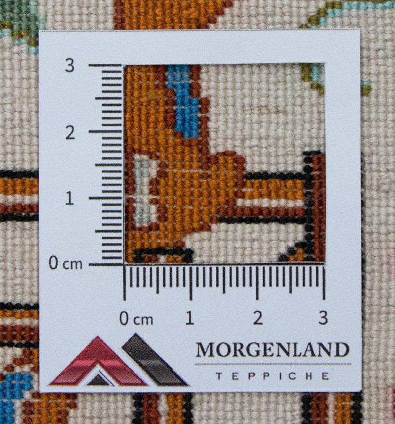 Qom hedvábí Koberec 57x77cm - Perský koberec