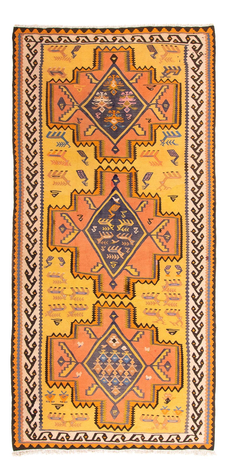 Starý kilim Koberec 147x280cm