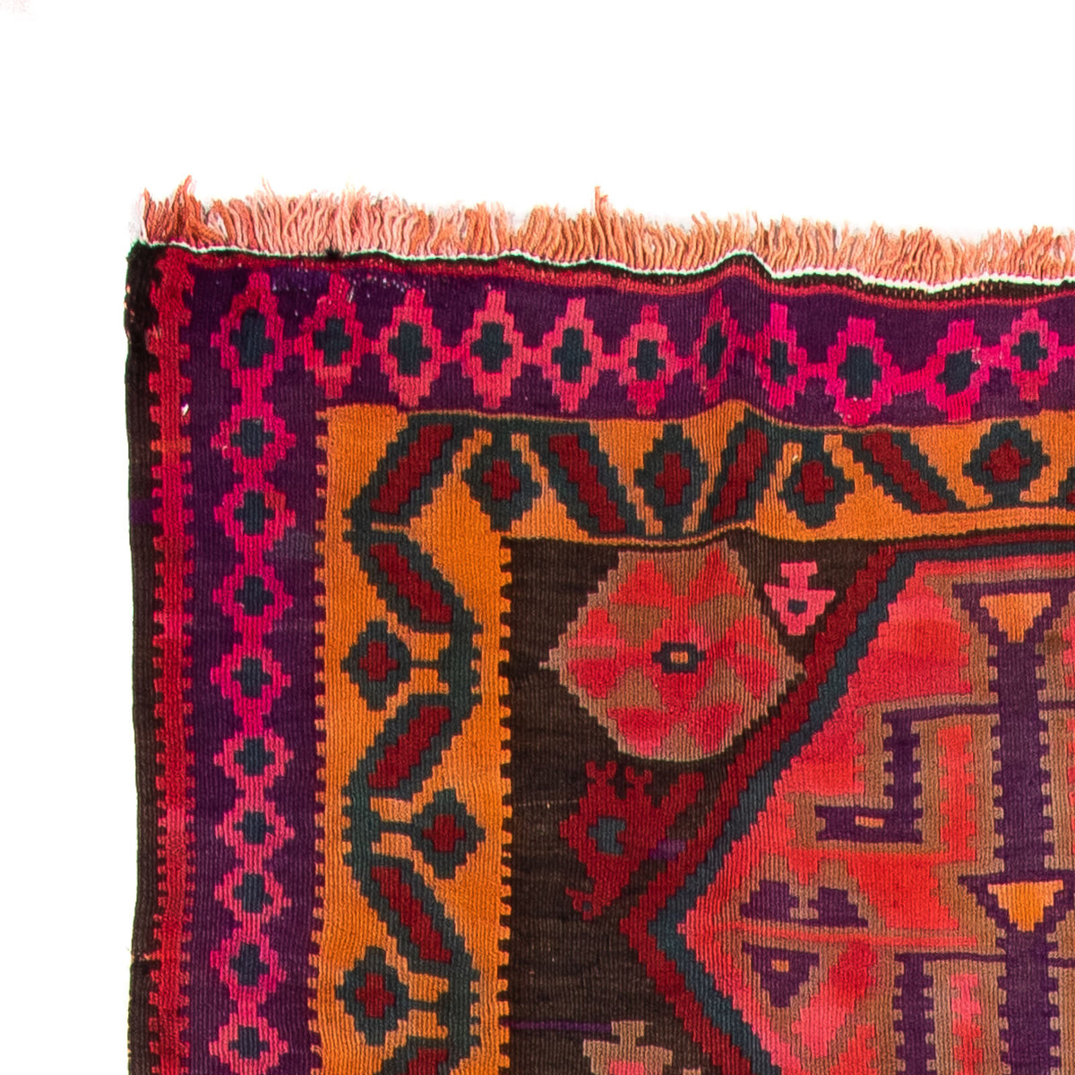 Starý kilim Koberec 142x375cm