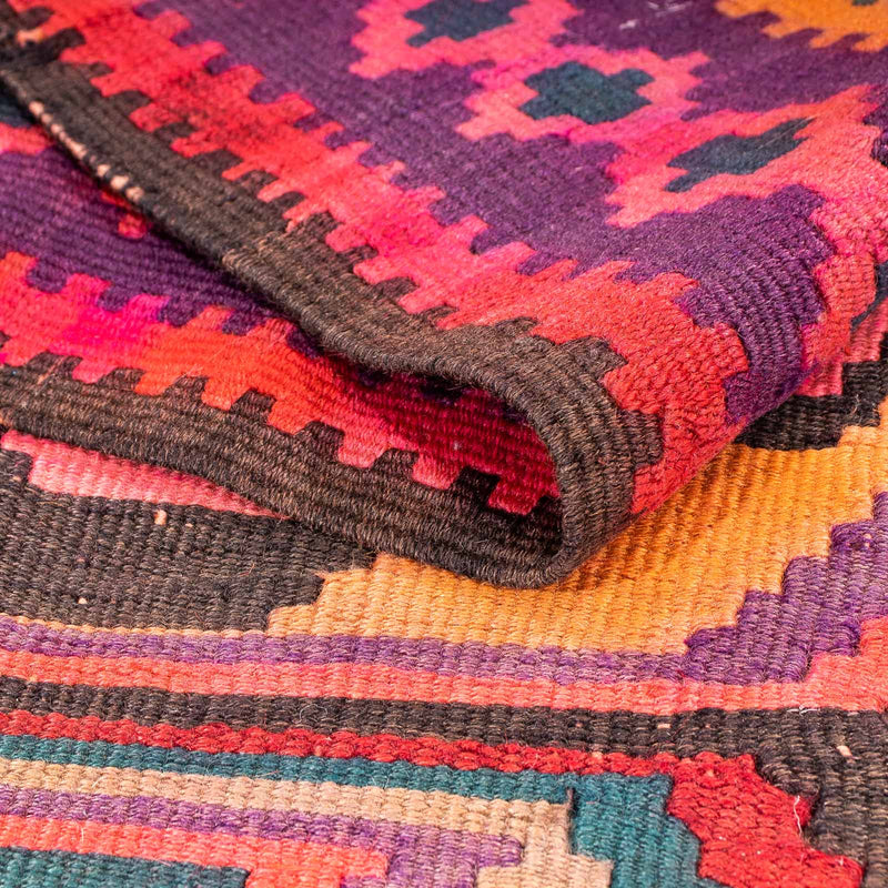 Starý kilim Koberec 142x375cm