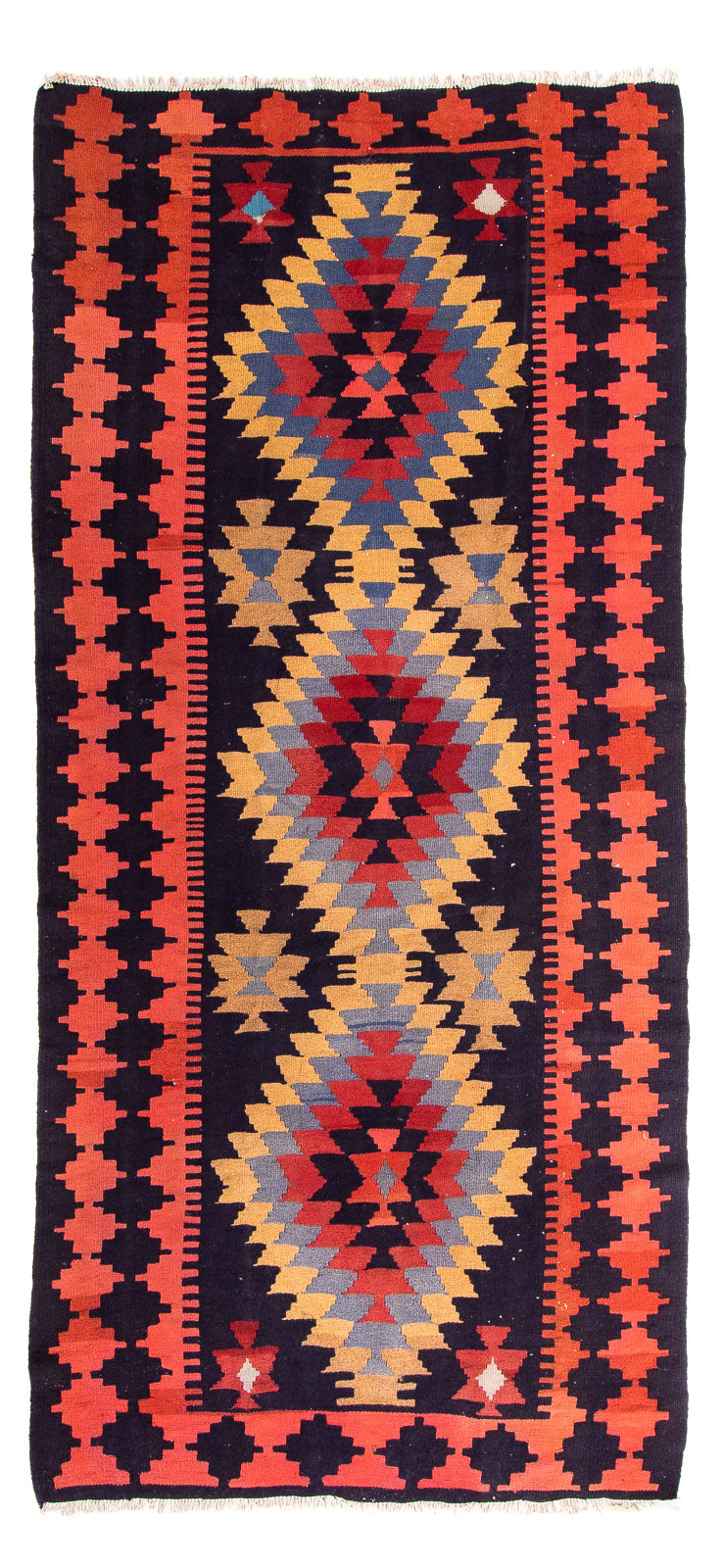 Starý kilim Koberec 135x295cm