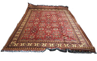 Afghánský koberec - Hatšlu - 492 x 401 cm - červená – product image
